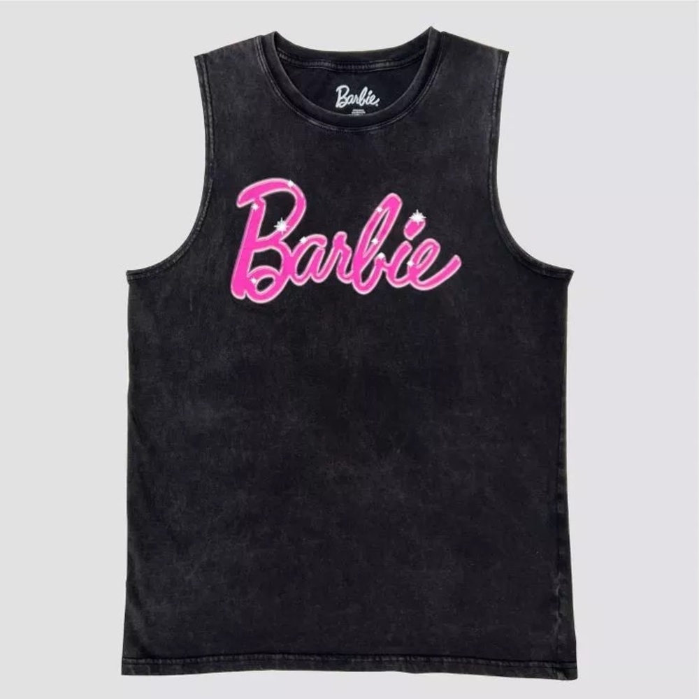 Target MENS Barbie Tank Top - Black
Wash L NWT